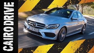 2015 Mercedes CClass Drive Review  Cairo Drive [upl. by Lerred]