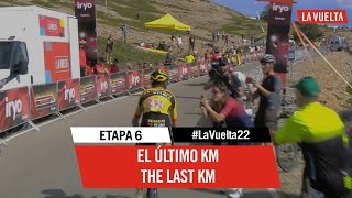 Flamme Rouge  Last Km  Stage 6  La Vuelta 2023 [upl. by Rachele445]