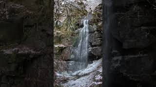 Cascada ascunsa in salbaticie din Muntii Rodneiwaterfall mountains [upl. by Aleda]