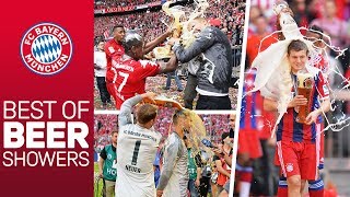 7 Championships 7 Beer Showers  Best of FC Bayern [upl. by Ethbun]