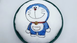 Doraemon Iceberg Slime  Satisfying Slime ASMR [upl. by Rozamond]