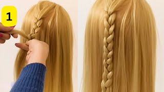 Hair weaving traininghair weaving from the basics and in an easy way🥰The first method [upl. by Aronel261]