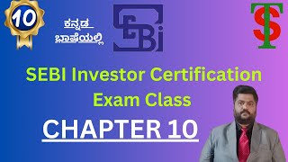 SEBI Investor Certification Exam  Basics of Stock Market in kannada  Kannada Trader [upl. by Aikin407]