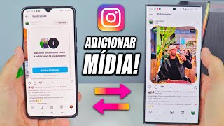 NOVA FUNÇÃO DO INSTAGRAM ADICIONE FOTOS EM PUBLICAÇÕES DE AMIGOS [upl. by Nodmac]