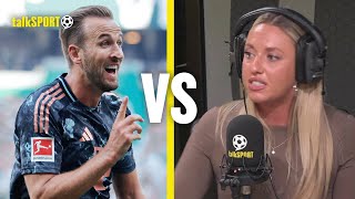 Abbi Summers ADMITS She Did NOT Want To See Harry Kane WIN A TROPHY With Bayern Munich 😬🔥 [upl. by Robinson]