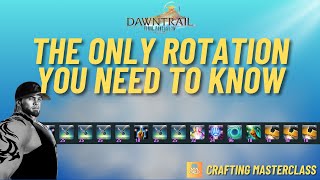 FFXIV  The Only Crafting Rotation You Need To Know  A Crafting Rotation Guide [upl. by Lukasz]