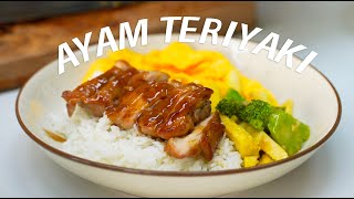 GAK PAKE RIBET RESEP CHICKEN TERIYAKI MIRIP HOKBEN DAN YOSHINOYA HEHEHE [upl. by Salot]