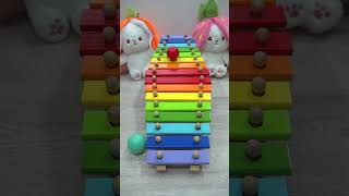 Xylophone Balls ↔️ Marble runs Big Balls asmr sound [upl. by Warthman187]