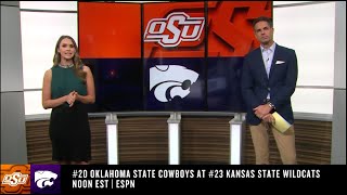 Oklahoma State vs Kansas State Week 5 Preview  Inside the 12 [upl. by Acinnor488]