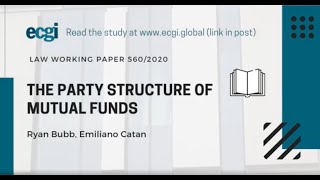 The Party Structure of Mutual Funds [upl. by Wickham]