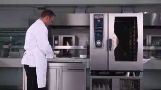 Cooking Pizza Using A Rational SelfCookingCenter Combination Oven [upl. by Adeys534]