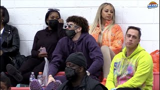 LaMelo Ball WITNESSES Mikey Williams amp Treymane Parker DROP 49 POINTS [upl. by Dulla]