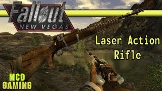 Laser Action Rifle  Fallout New Vegas  Mod Spotlight [upl. by Kennett846]