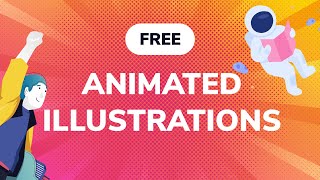 Best Free Animated Illustrations for Designers  Design Essentials [upl. by Annahsed]