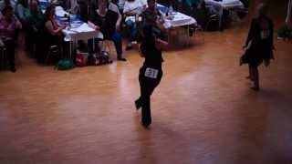 German World of Dance 2013 Clarissa SchneiderWirsching Eastcoast Swing Intermediate Open Female [upl. by Carolina224]