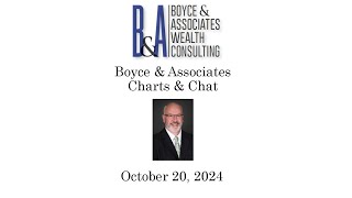 Boyce amp Associates Charts of the Week Oct 20 2024 [upl. by Leverick]