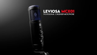 LEVIOSA MCX01  PROFESSIONAL CONDENSER MICROPHONE [upl. by Ambrogino206]