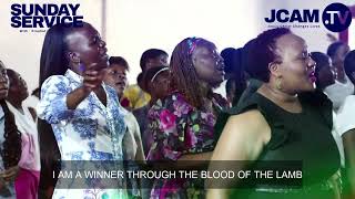 I AM A WINNER THROUGH THE BLOOD OF LAMB SANG BY PROPHET WISDOM DURING SUNDAY SERVICE [upl. by Halilahk391]