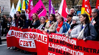 Timide manifestation de rentrée et manif sauvage avortée [upl. by Eceinart]