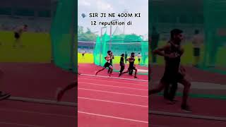 400meter running  800meter  athletics power hardworkouts  fitness motivation  viralvideo [upl. by Mastrianni726]