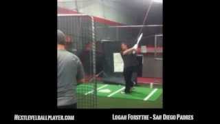 Why Angled Front Toss Is Logan Forsythes Favorite Hitting Drill [upl. by Sualkcin852]