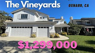 Oxnard CA Real Estate  5 Bed 3 Bath  The Vineyards  Ventura County Luxury Homes For Sale [upl. by Nylahsoj533]