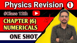 CHAPTER 6 MOST IMPORTANT NUMERICALS Up Board Exams 2025  physics [upl. by Nivart]