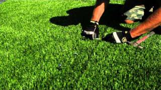 How to Seam Artificial Grass  Brought to you by SGW [upl. by Amye]