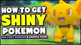 How To Get SHINY POKEMON in Pokemon Brilliant Diamond and Shining Pearl  PokeRadar Guide [upl. by Harmonie]