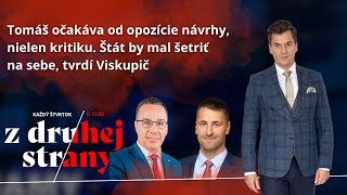 Tomáš očakáva od opozície návrhy nielen kritiku Štát by mal šetriť na sebe tvrdí Viskupič [upl. by Abbye]