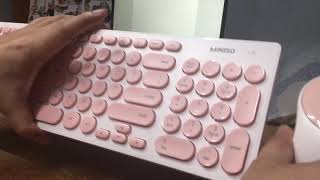 How to use ang miniso keyboard mouse [upl. by Josselyn151]