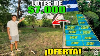 ENCONTRAMOS LOTES SUPER BARATOS EN EL SALVADOR 🤑 ¡ESTO VALEN LOS TERRENOS 🇸🇻 [upl. by Schiffman9]