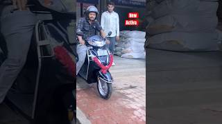 Taking Delivery New Activa 2024 automobile shortsvideo bike MrMayur Hacker [upl. by Hendrick820]