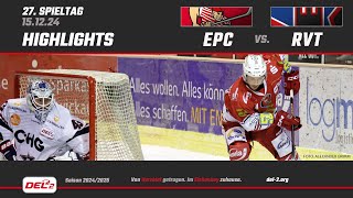 Game Highlights Spieltag 27 Eispiraten Crimmitschau vs Ravensburg Towerstars [upl. by Namor530]