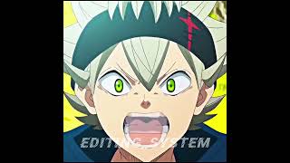 Asta devil  editamv anime blackclover viralshorts phonk [upl. by Prochora]