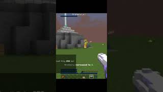 So I had a Gun fight with a Skeleton in Minecraft [upl. by Oelak]