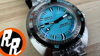 Doxa Sub 300 Aquamarine COSC Exquisite Timepieces [upl. by Loralie]