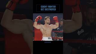 Cocky fighter get destroyed mma [upl. by Hattie]