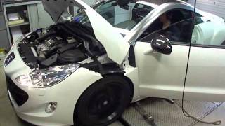 Peugeot RCZ 235 HP engine tuning at Beek Auto Racing [upl. by Herm]