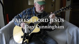 Fairest Lord Jesus  Hymn on acoustic guitar  final version [upl. by Forest]