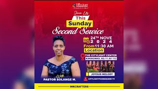 🔴FOURSQUARE TV I SECOND SERVICE WITH PASTOR SOLANGE MASENGO  24112024 [upl. by Kronfeld]