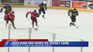 20th annual Guns and Hoses hockey game is this Saturday [upl. by Inat628]