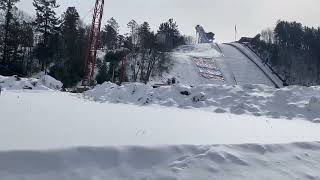 2022 pine mountain ski jump crowdjump [upl. by Lanza]