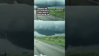 Tornadoes are spotted in South Florida ahead of Hurricane Milton [upl. by Caine]