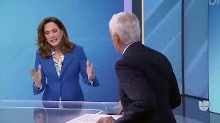 María Elvira Salazar entrevistada por Jorge Ramos [upl. by Dnalwor634]