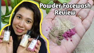 Powder Facewash Review  Brilliare  Jasmines Vanity [upl. by Erdrich]