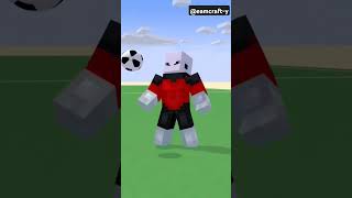 Football ⚽ minecraft sortvideo [upl. by Stagg]