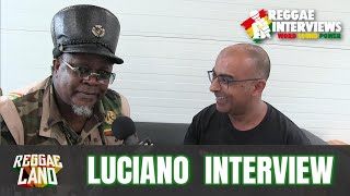 Luciano Interview Reggae Land Festival 2024 speaks about TikTok his early years and his message [upl. by Dannye]