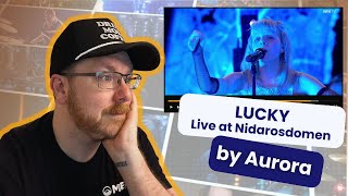 Stunning  Worship Drummer Reacts to quotLucky Live at Nidarosdomenquot by Aurora [upl. by Eirrac]