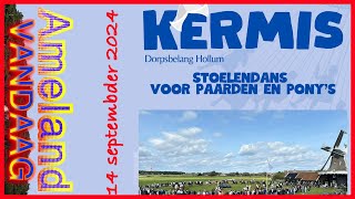 Stoelendans te paard tijdens Hollumer Kermis [upl. by Assilla]